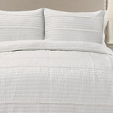 Bedding Bundle: Roesser Quilt Set + Pom Pom Stripe Quilt Set - King