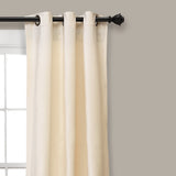 Prima Velvet Solid Room Darkening Window Curtain Panel Set