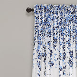 Weeping Flower Room Darkening Window Curtain Set