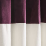 Plum Off White
