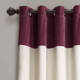 Plum Off White
