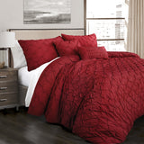 Ravello Pintuck 5 Piece Comforter Set