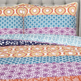 Bohemian Stripe Quilt 3 Piece Set