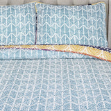 Bohemian Stripe Quilt 3 Piece Set