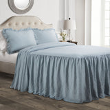 Ruffle Skirt Bedspread Set