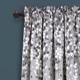 Weeping Flower Room Darkening Window Curtain Set