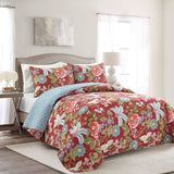 Bedding Bundle: Farmhouse Stripe Comforter Set + Sydney Quilt - King