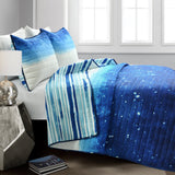 Make-A-Wish Space Star Ombre Quilt Set
