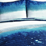 Make-A-Wish Space Star Ombre Quilt Set
