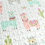 Make-A-Wish Southwest Llama Cactus Quilt Set