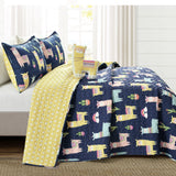 Make-A-Wish Southwest Llama Cactus Quilt Set