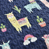 Make-A-Wish Southwest Llama Cactus Quilt Set