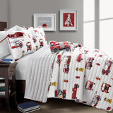 Make-A-Wish Fire Truck Quilt Set