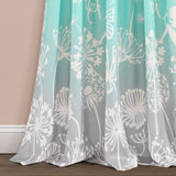 Make-A-Wish Dandelion Fairy Ombre Window Curtain Panel Set