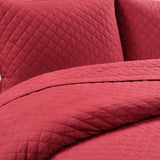 Ava Diamond Oversized Cotton Quilt 3 Piece Set
